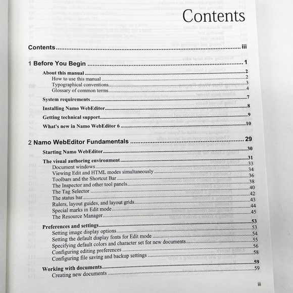 2004 SJ Namo Web Editor 6 User Manual Book Computers Internet Website Design - Picture 4 of 6